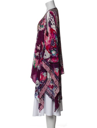 Camilla Silk Floral Print Tunic