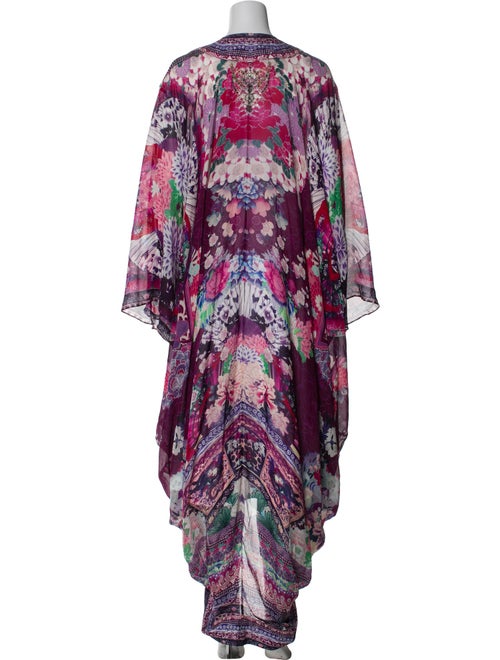 Camilla Silk Printed Robe