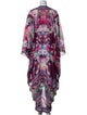 Camilla Silk Printed Robe