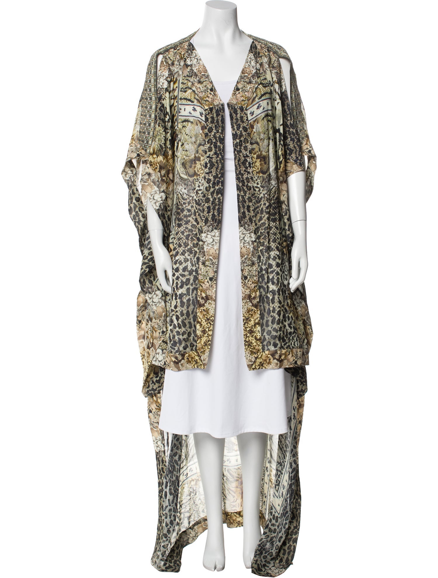 Camilla Silk Printed Robe