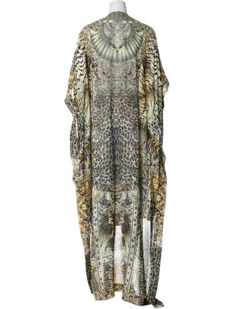 Camilla Silk Printed Robe