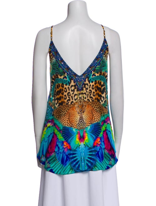 Camilla Silk Printed Top