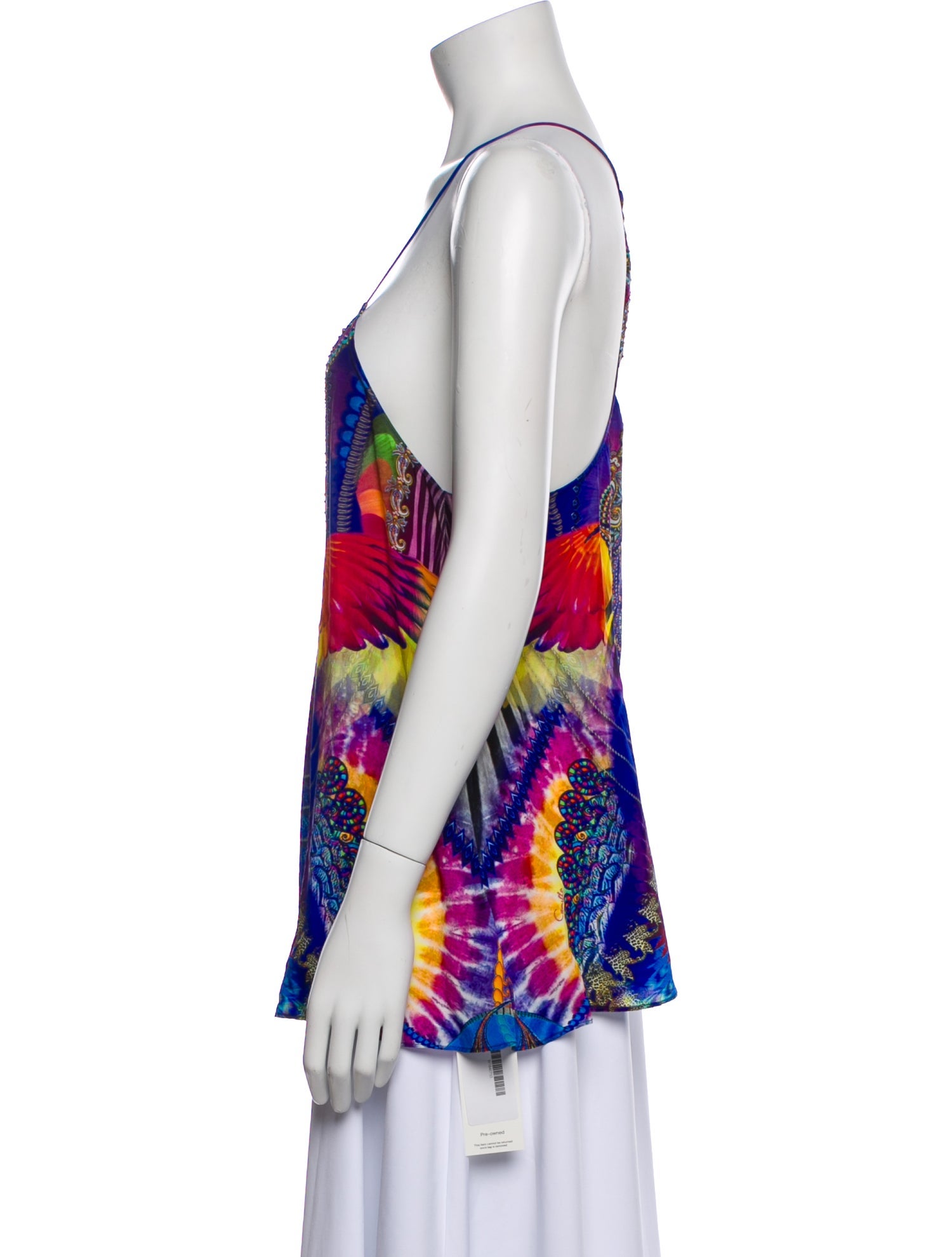 Camilla Silk Printed Top