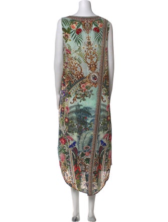 Camilla Silk Floral Print Tunic