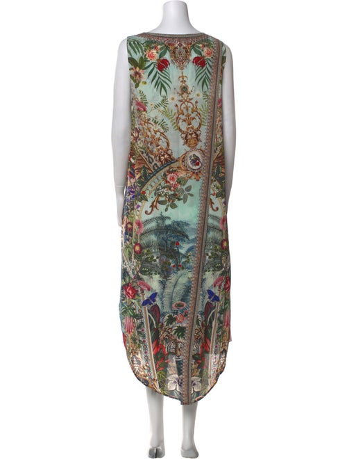 Camilla Silk Floral Print Tunic