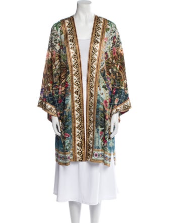 Camilla Silk Printed Nightgown