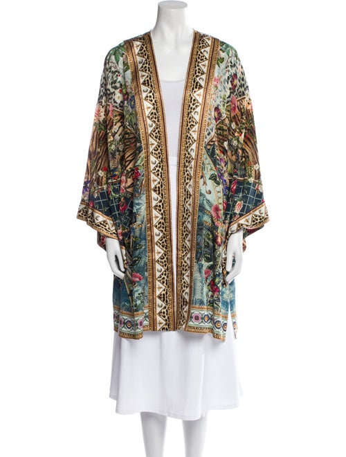 Camilla Silk Printed Nightgown