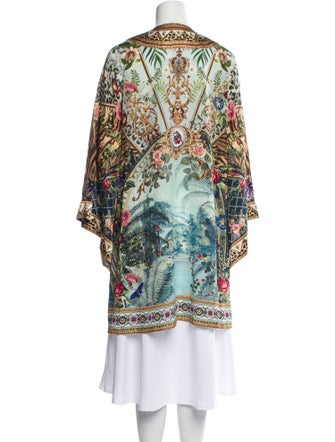 Camilla Silk Printed Nightgown