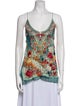 Camilla Silk Printed Top