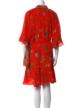 Camilla Silk Midi Length Dress