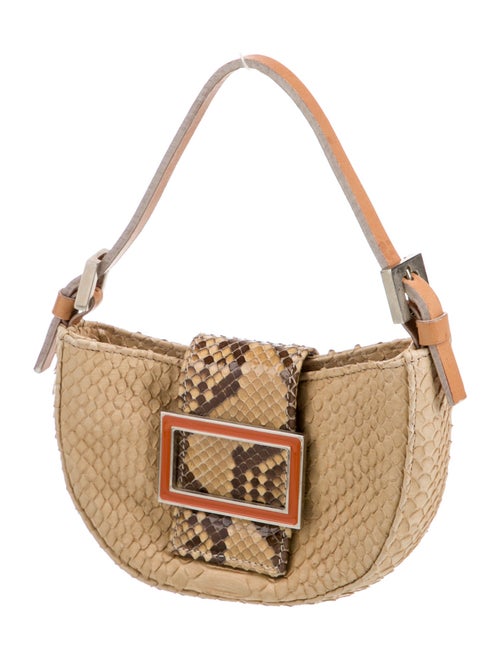 Camilla Snakeskin Crossbody Bag
