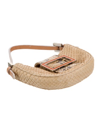 Camilla Snakeskin Crossbody Bag