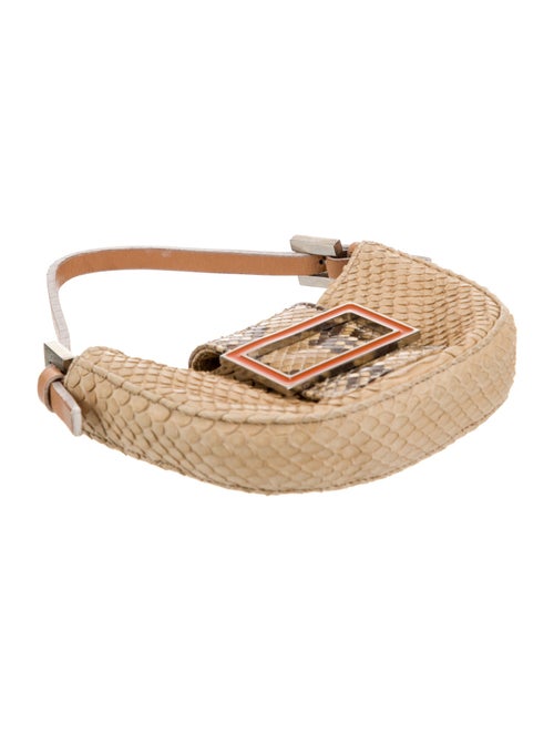 Camilla Snakeskin Crossbody Bag