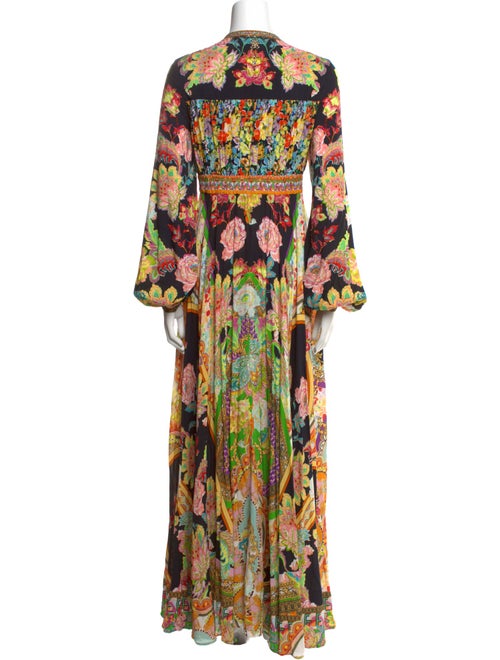 Camilla Floral Print Long Dress