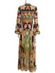 Camilla Floral Print Long Dress