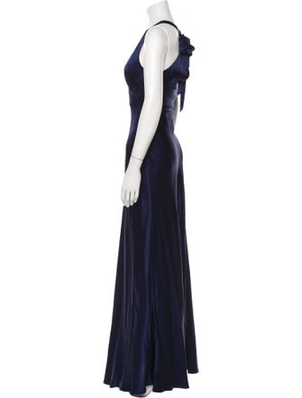 Camilla Silk Long Dress
