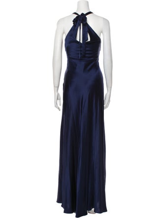 Camilla Silk Long Dress