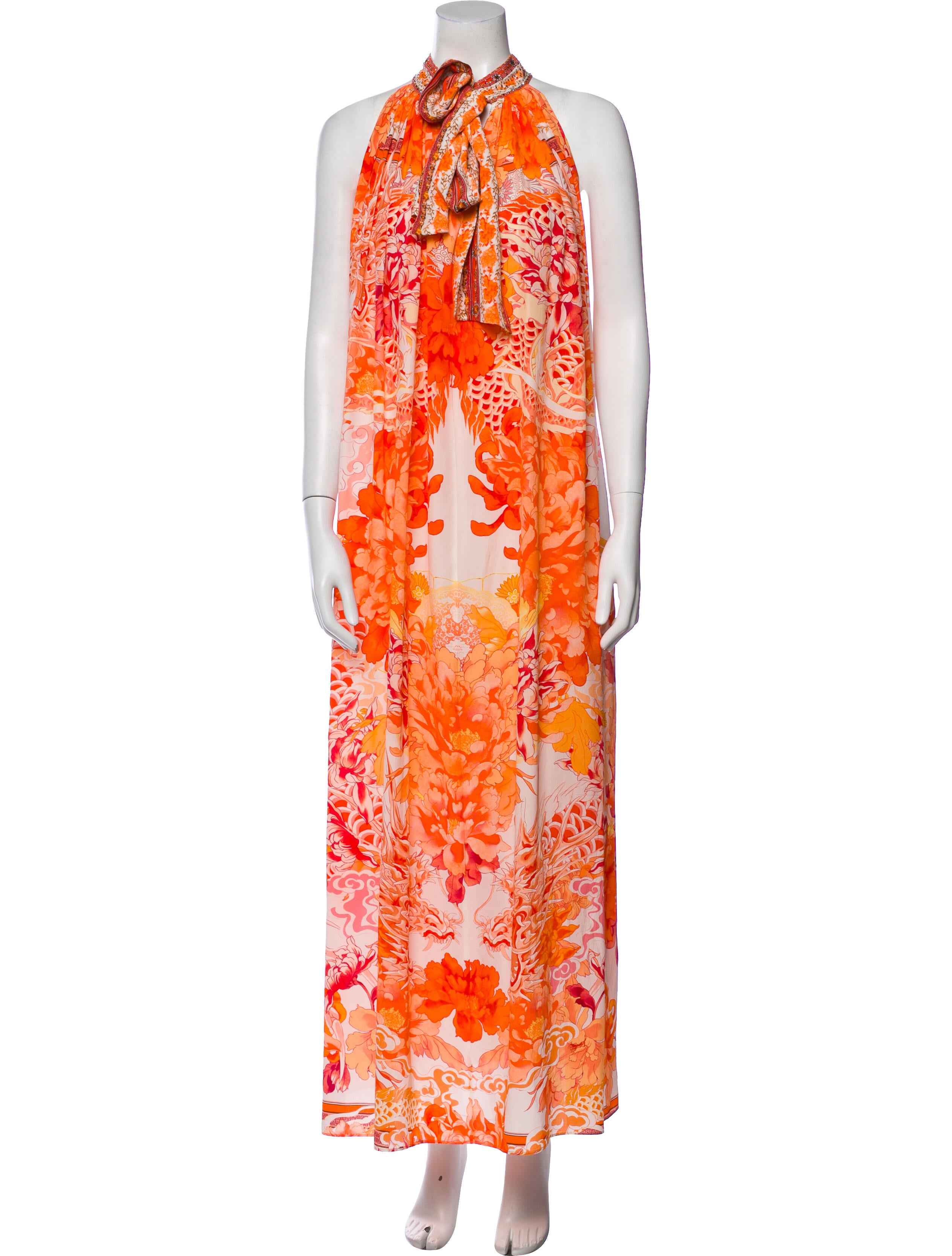 Camilla Silk Long Dress