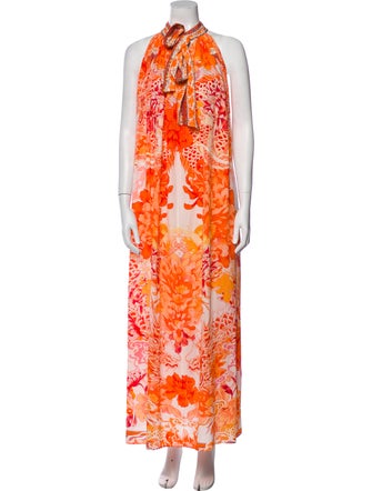 Camilla Silk Long Dress