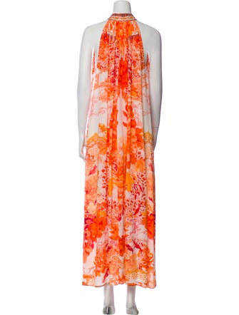 Camilla Silk Long Dress