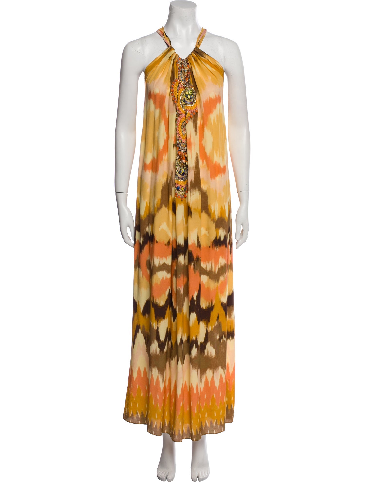 Camilla Silk Long Dress