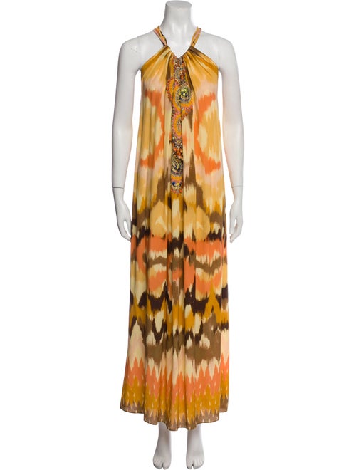 Camilla Silk Long Dress