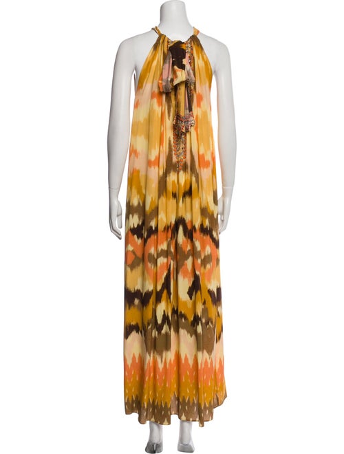 Camilla Silk Long Dress