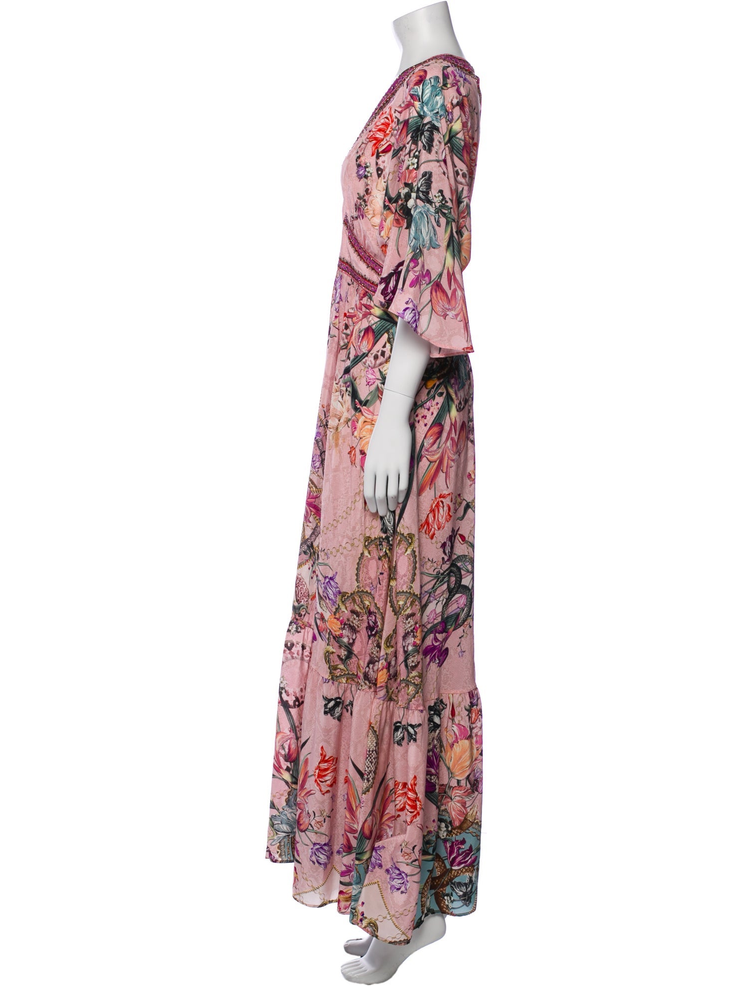 Camilla Silk Long Dress