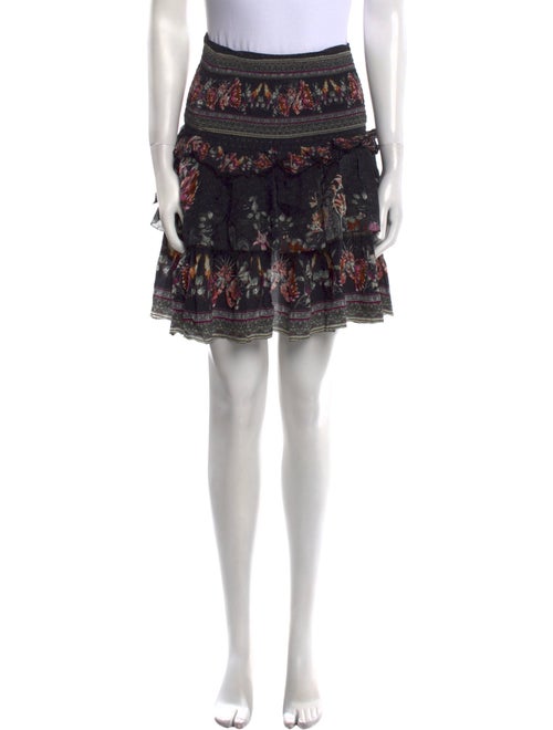 Camilla Silk Mini Skirt