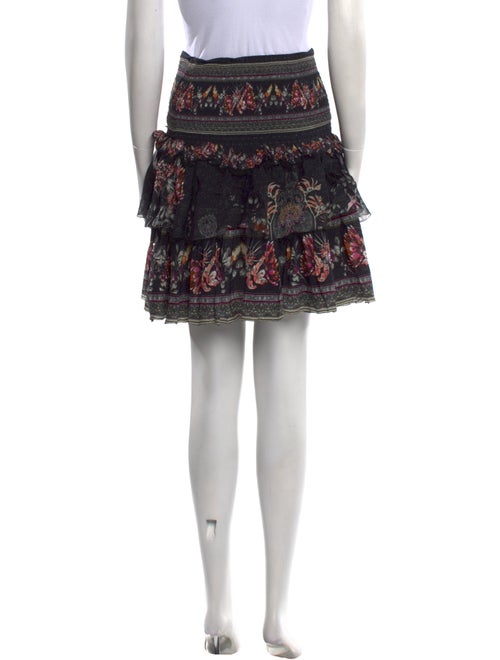 Camilla Silk Mini Skirt