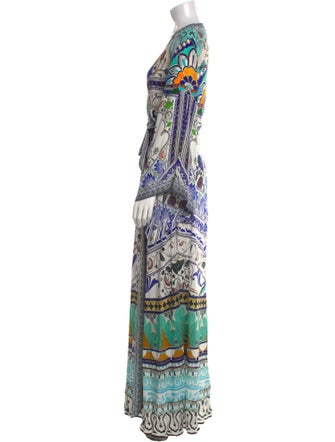 Camilla Silk Long Dress