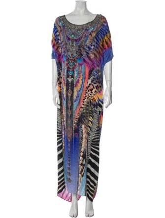 Camilla Silk Long Dress