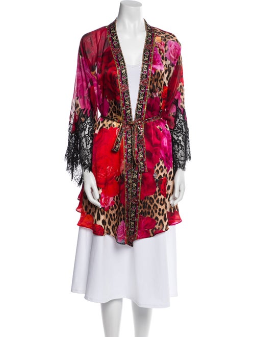 Camilla Silk Printed Lounge Set