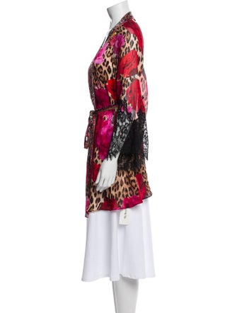 Camilla Silk Printed Lounge Set