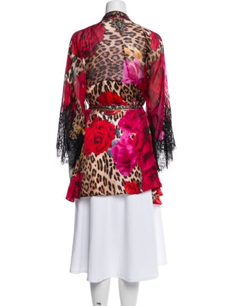 Camilla Silk Printed Lounge Set