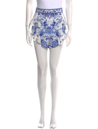 Camilla Silk Mini Shorts