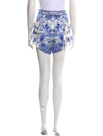 Camilla Silk Mini Shorts