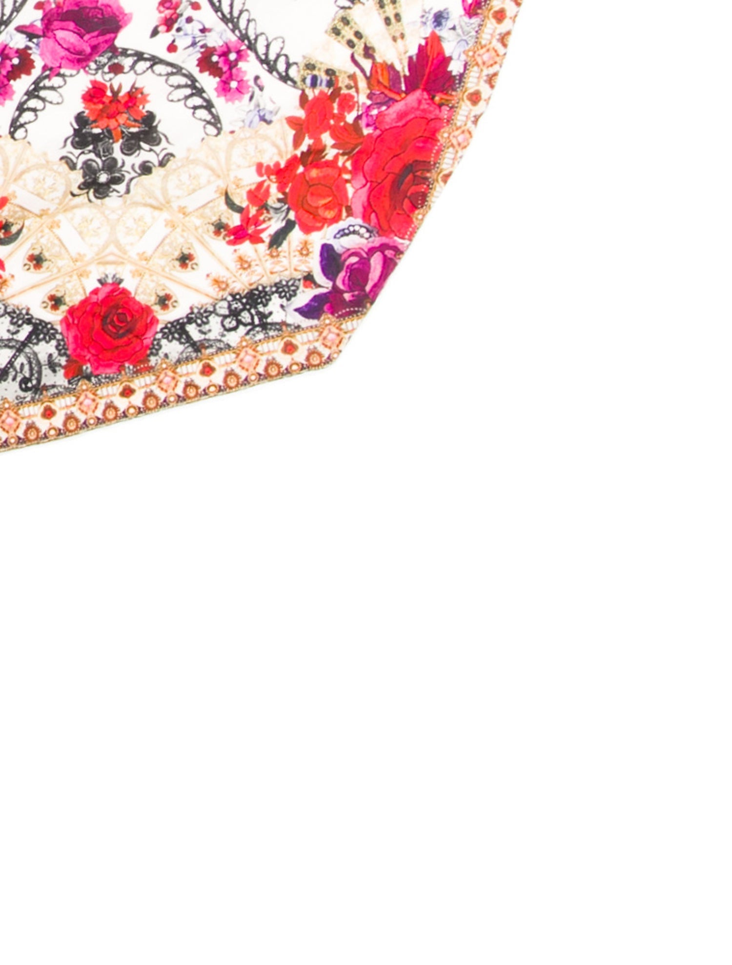 Camilla Silk Printed Scarf