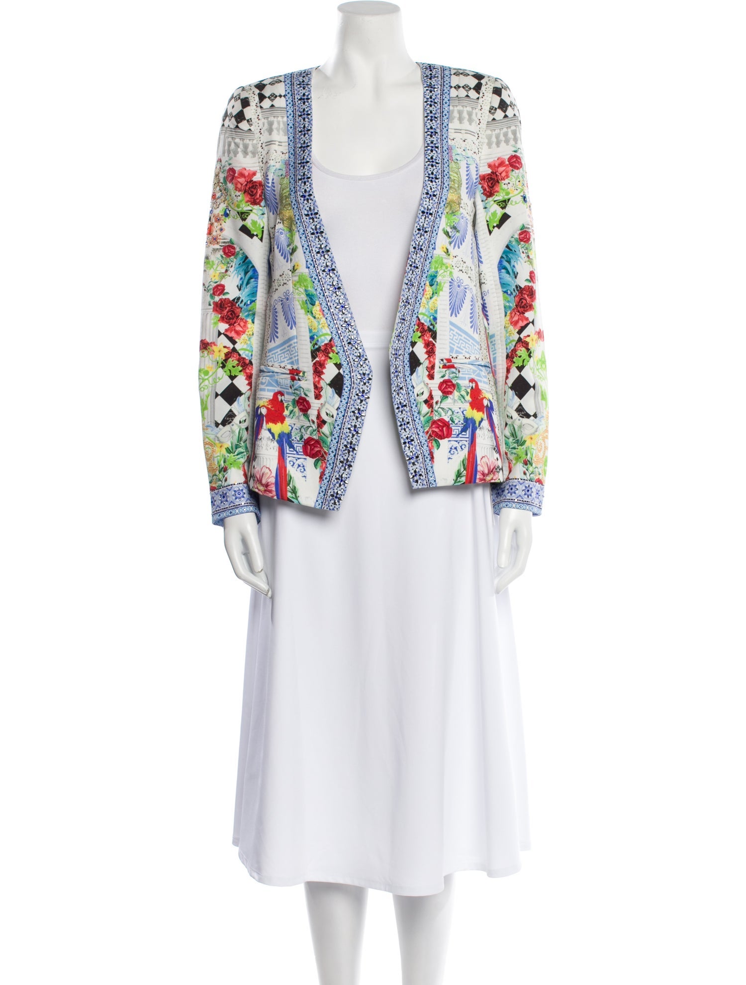 Camilla Printed Evening Jacket