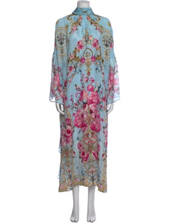 Camilla Silk Long Dress