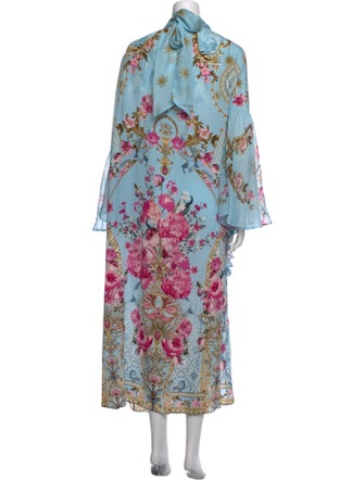 Camilla Silk Long Dress