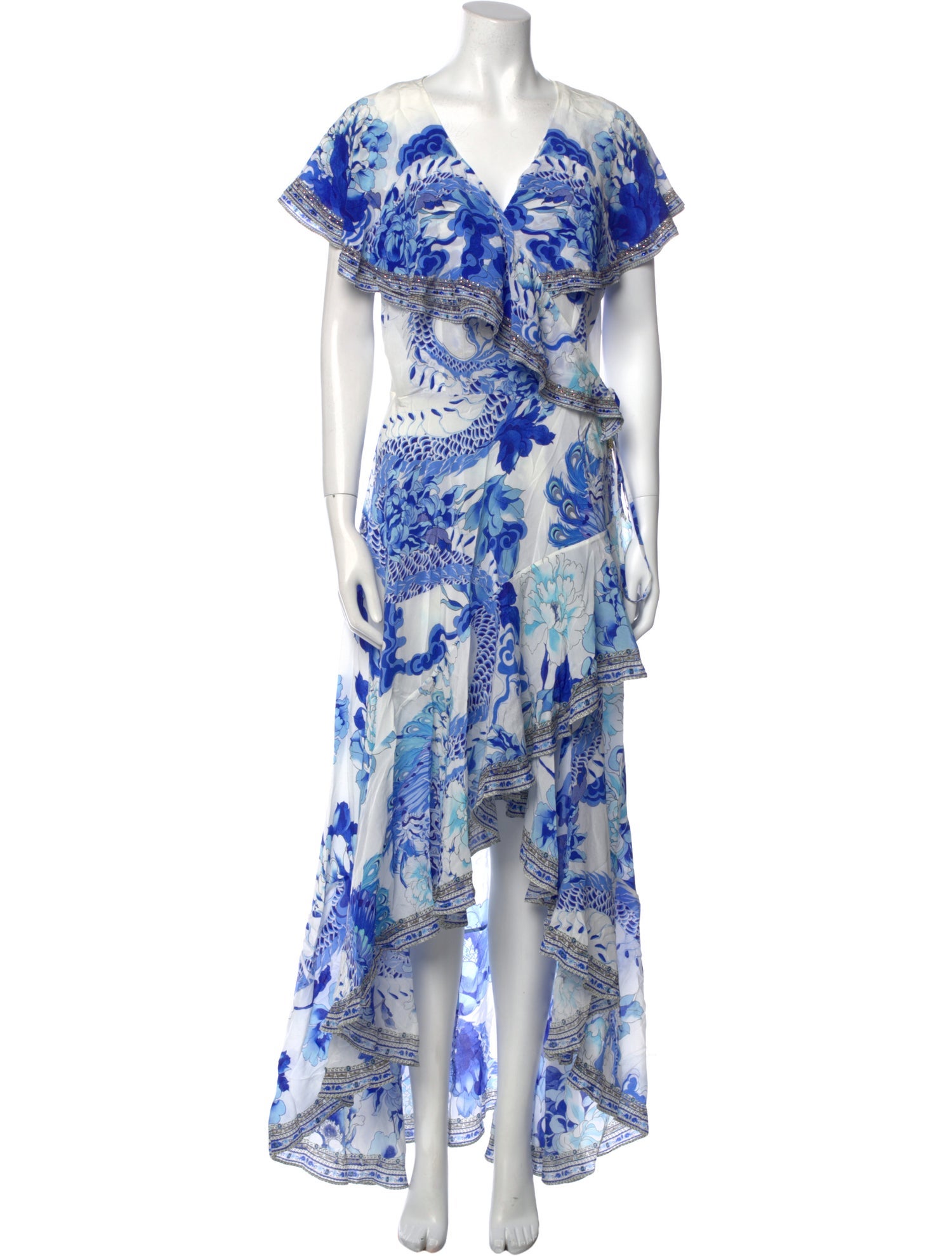 Camilla Silk Long Dress w/ Tags