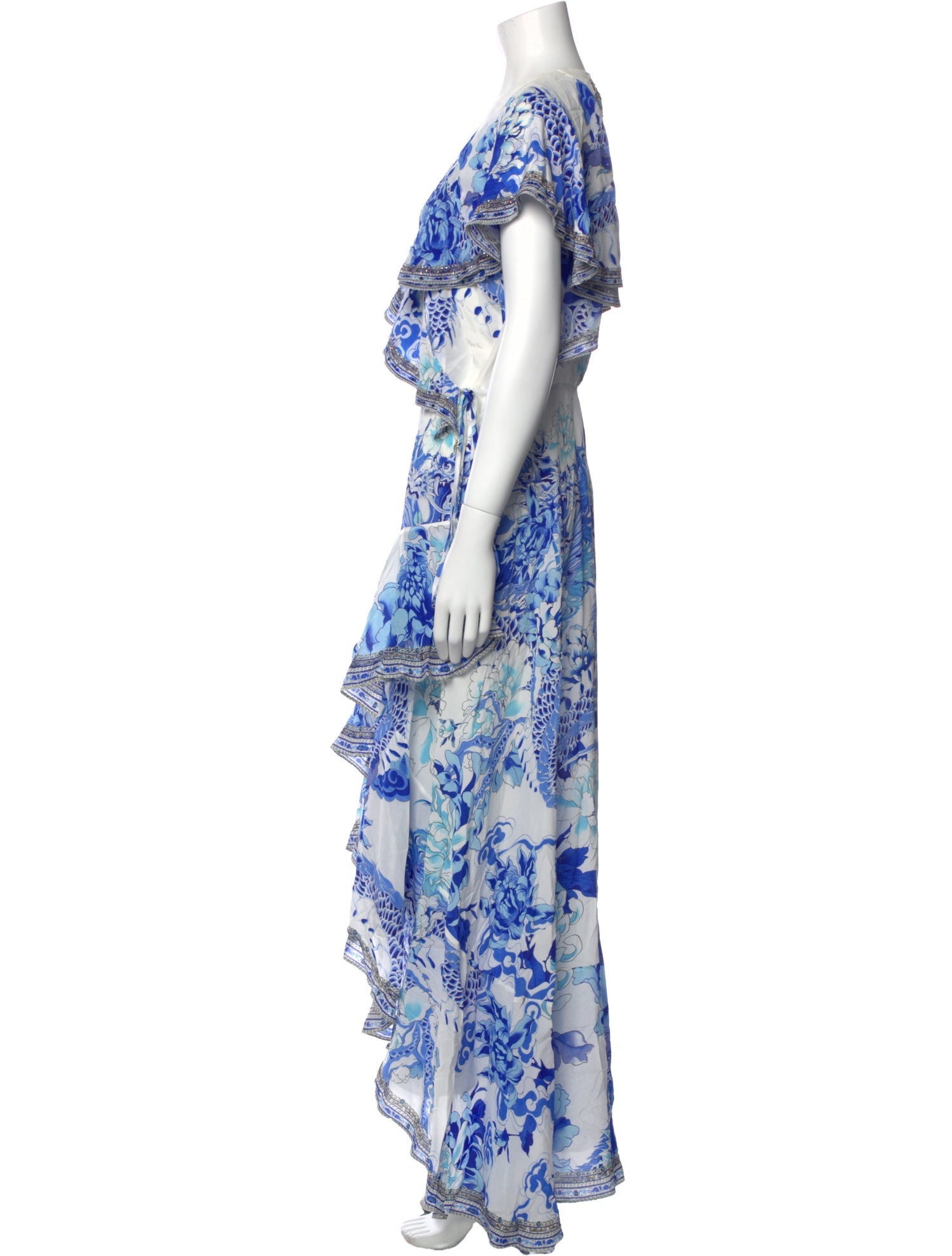 Camilla Silk Long Dress w/ Tags