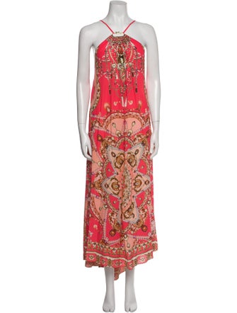 Camilla Silk Midi Length Dress