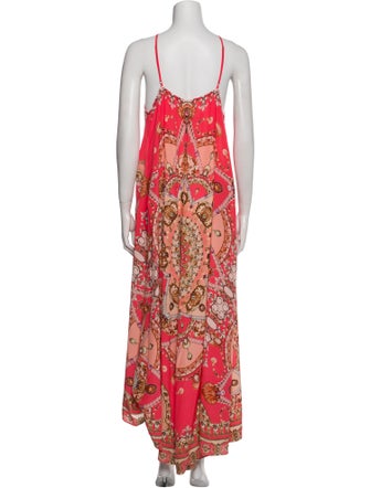 Camilla Silk Midi Length Dress