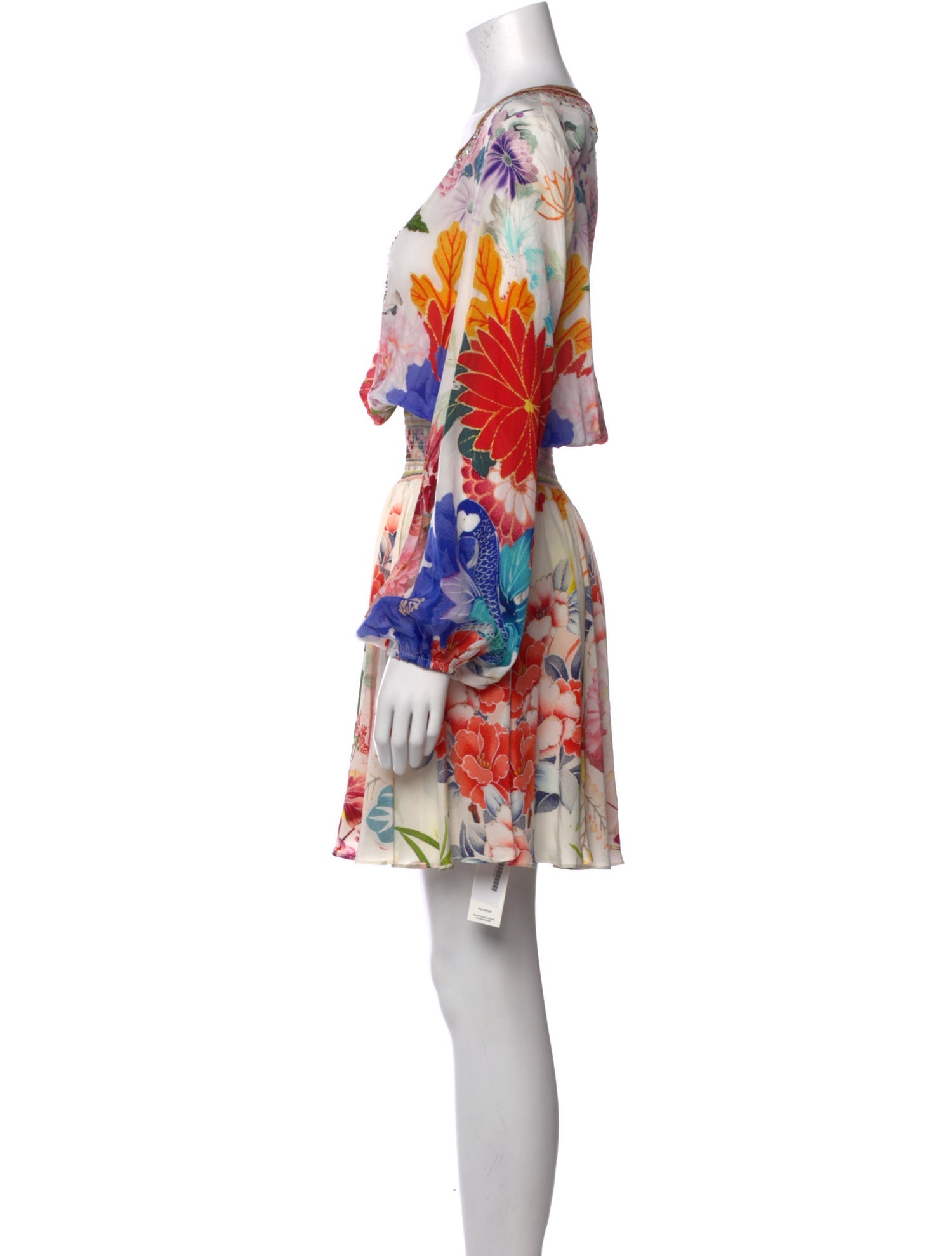 Camilla Silk Mini Dress