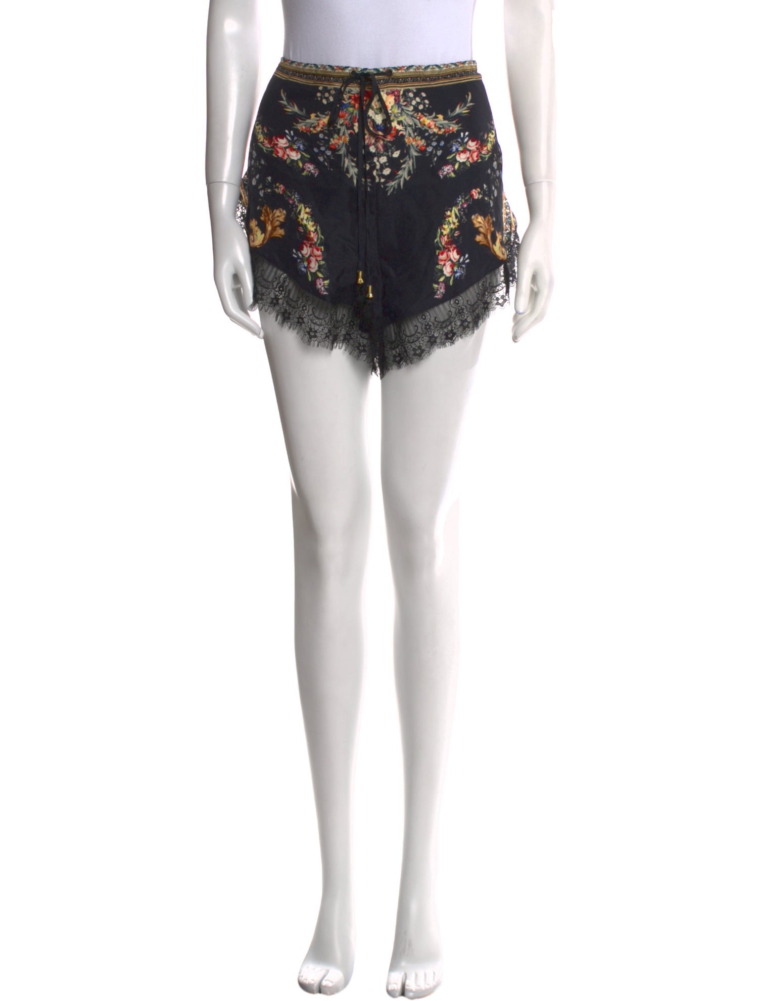 Camilla Silk Mini Shorts