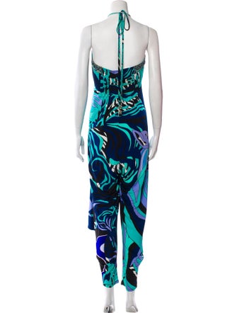 Camilla Printed Halterneck Jumpsuit