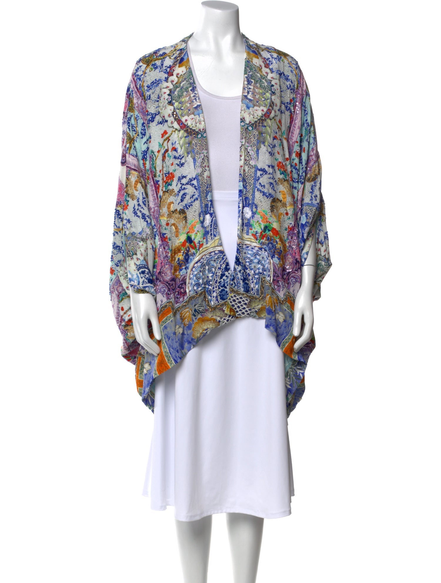 Camilla Silk Printed Sweater