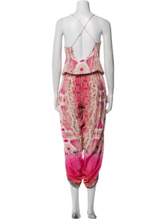 Camilla Printed Scoop Neck Jumpsuit